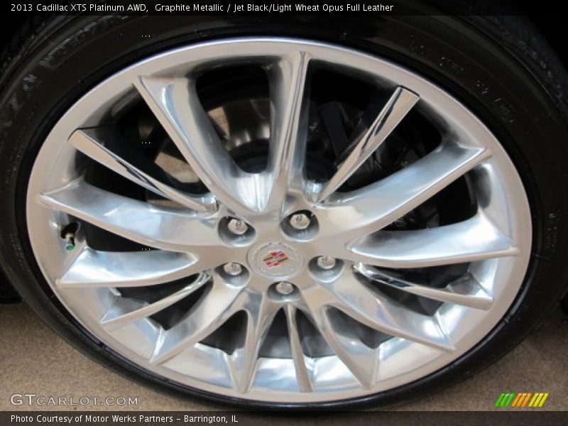 Graphite Metallic / Jet Black/Light Wheat Opus Full Leather 2013 Cadillac XTS Platinum AWD