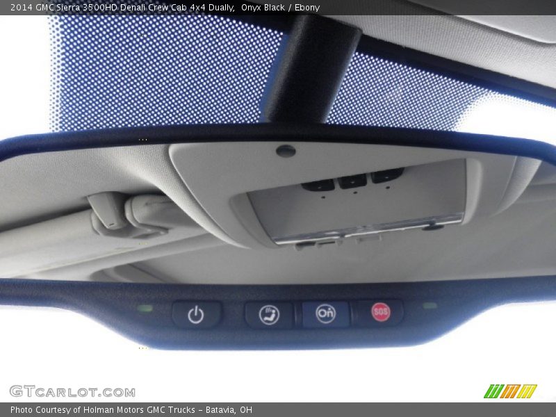 Onyx Black / Ebony 2014 GMC Sierra 3500HD Denali Crew Cab 4x4 Dually