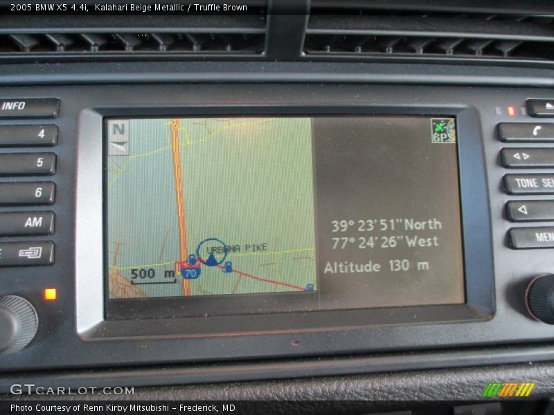 Kalahari Beige Metallic / Truffle Brown 2005 BMW X5 4.4i