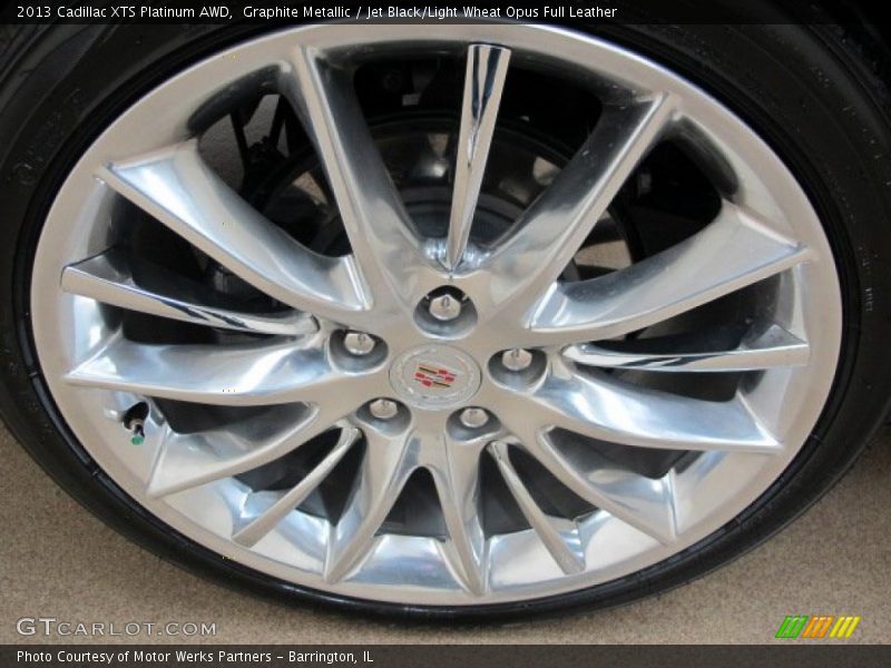 Graphite Metallic / Jet Black/Light Wheat Opus Full Leather 2013 Cadillac XTS Platinum AWD