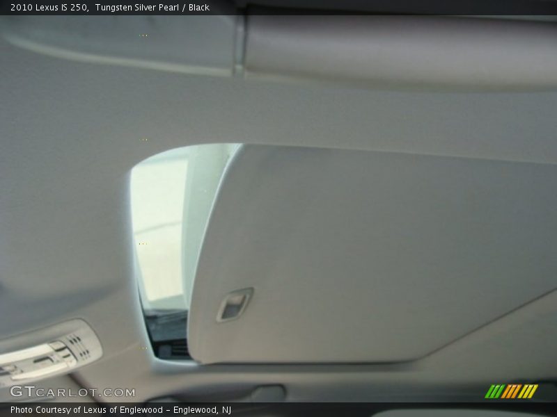 Tungsten Silver Pearl / Black 2010 Lexus IS 250