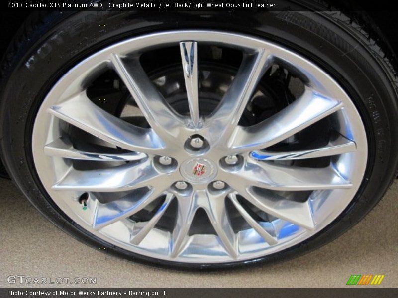 Graphite Metallic / Jet Black/Light Wheat Opus Full Leather 2013 Cadillac XTS Platinum AWD
