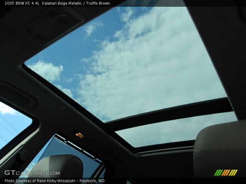 Kalahari Beige Metallic / Truffle Brown 2005 BMW X5 4.4i