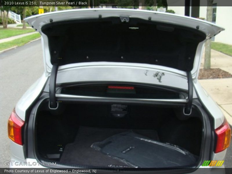 Tungsten Silver Pearl / Black 2010 Lexus IS 250