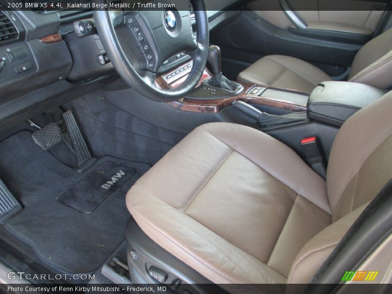 Kalahari Beige Metallic / Truffle Brown 2005 BMW X5 4.4i