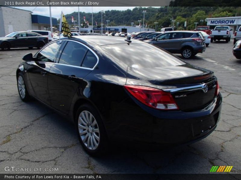 Carbon Black Metallic / Ebony 2011 Buick Regal CXL