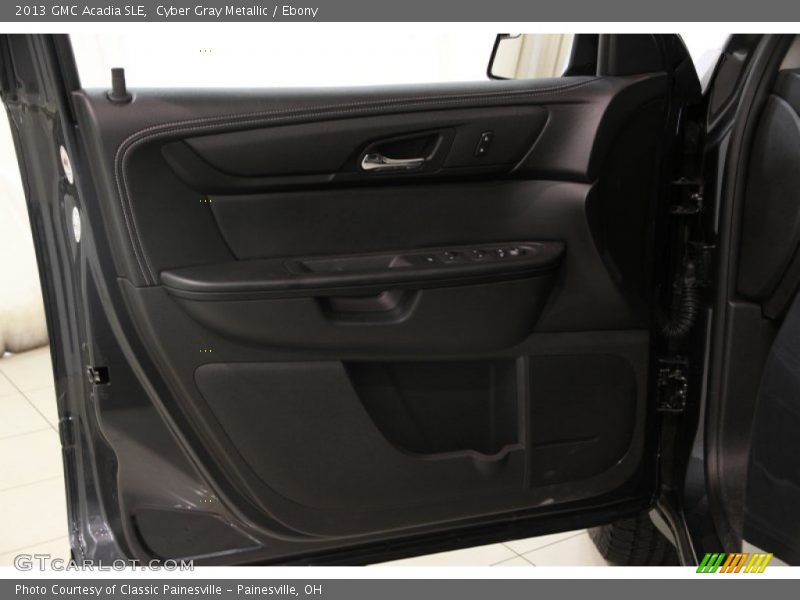 Cyber Gray Metallic / Ebony 2013 GMC Acadia SLE