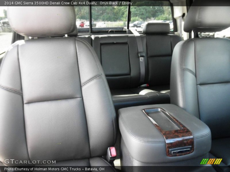Onyx Black / Ebony 2014 GMC Sierra 3500HD Denali Crew Cab 4x4 Dually