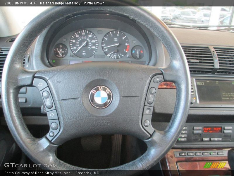 Kalahari Beige Metallic / Truffle Brown 2005 BMW X5 4.4i