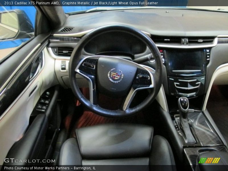 Graphite Metallic / Jet Black/Light Wheat Opus Full Leather 2013 Cadillac XTS Platinum AWD