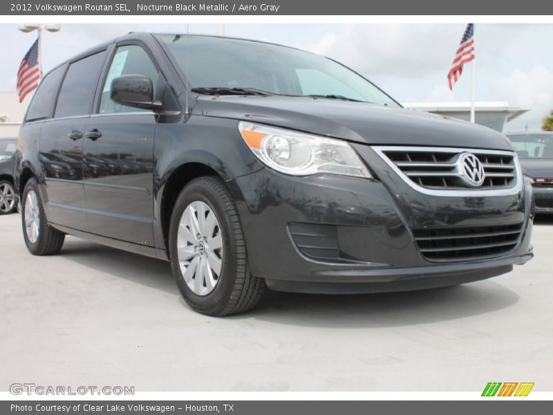 Nocturne Black Metallic / Aero Gray 2012 Volkswagen Routan SEL