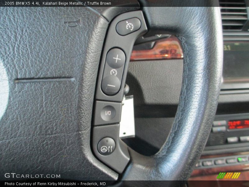Kalahari Beige Metallic / Truffle Brown 2005 BMW X5 4.4i
