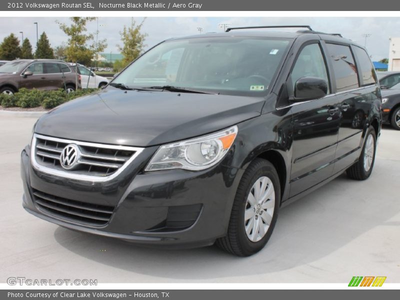 Nocturne Black Metallic / Aero Gray 2012 Volkswagen Routan SEL