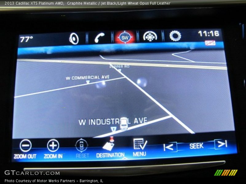 Graphite Metallic / Jet Black/Light Wheat Opus Full Leather 2013 Cadillac XTS Platinum AWD