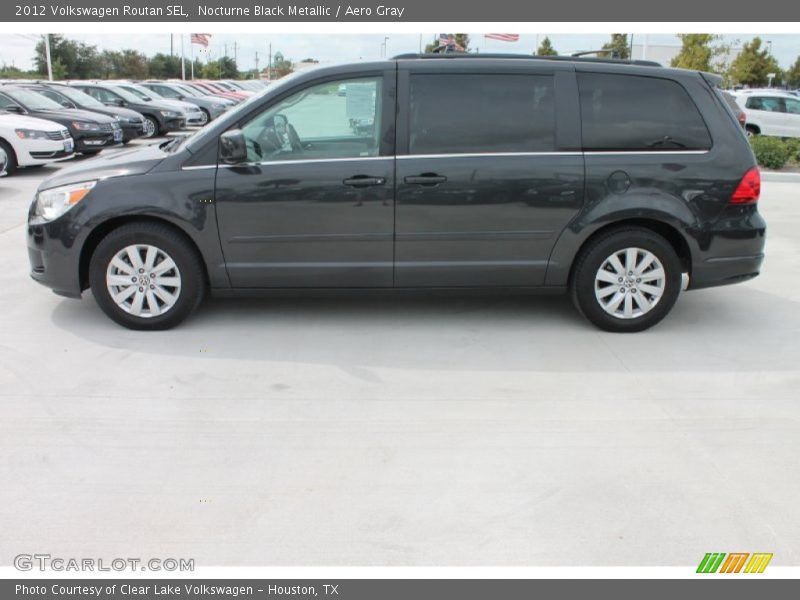 Nocturne Black Metallic / Aero Gray 2012 Volkswagen Routan SEL