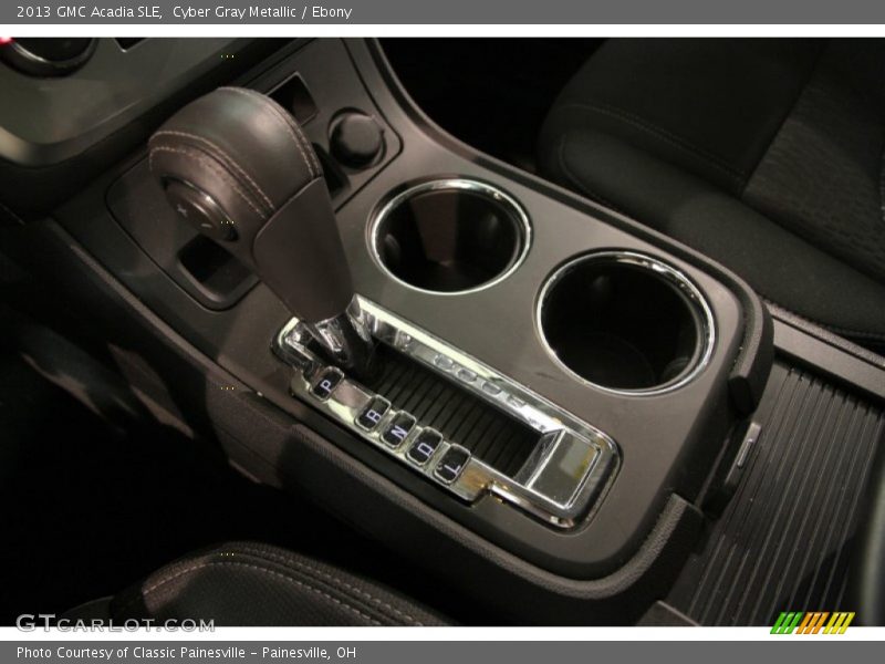 Cyber Gray Metallic / Ebony 2013 GMC Acadia SLE
