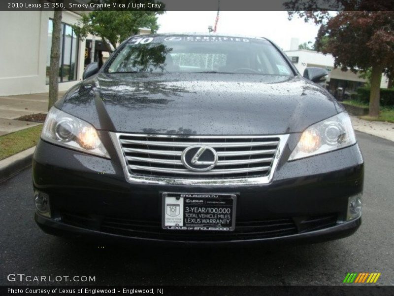 Smoky Granite Mica / Light Gray 2010 Lexus ES 350