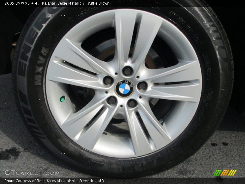 Kalahari Beige Metallic / Truffle Brown 2005 BMW X5 4.4i