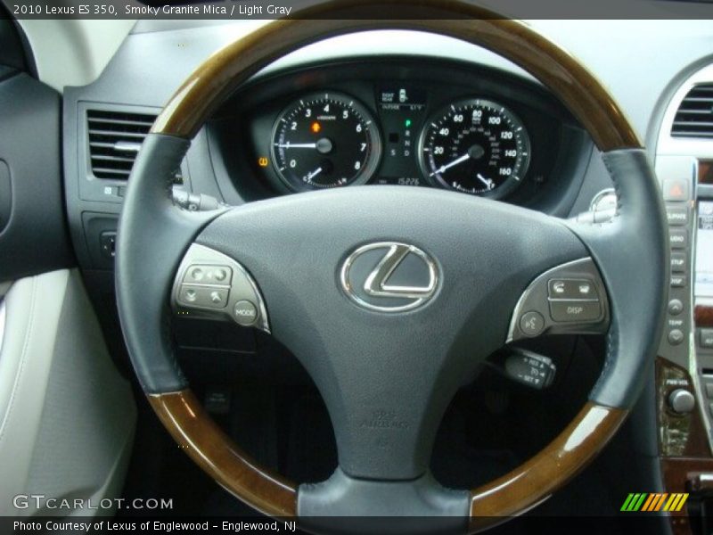 Smoky Granite Mica / Light Gray 2010 Lexus ES 350