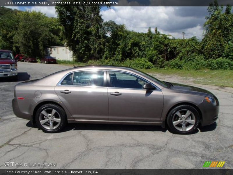 Mocha Steel Metallic / Cocoa/Cashmere 2011 Chevrolet Malibu LT