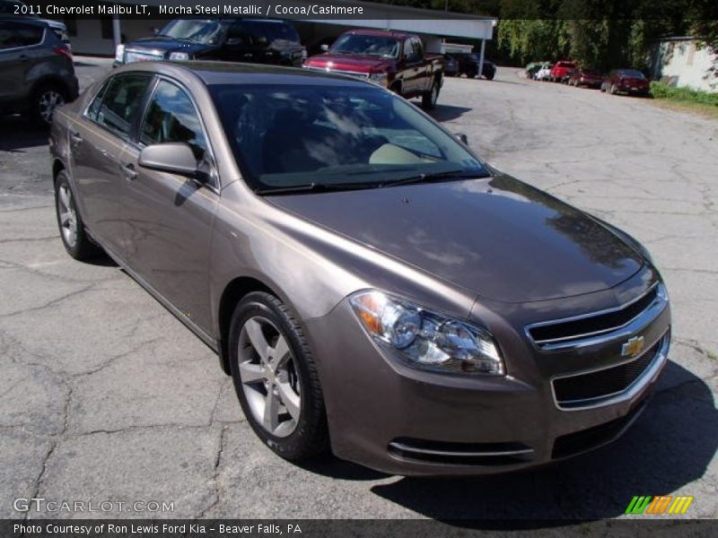 Mocha Steel Metallic / Cocoa/Cashmere 2011 Chevrolet Malibu LT