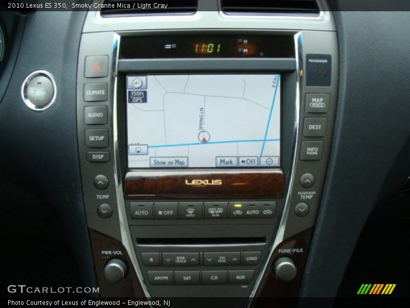 Smoky Granite Mica / Light Gray 2010 Lexus ES 350