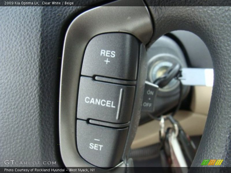 Controls of 2009 Optima LX