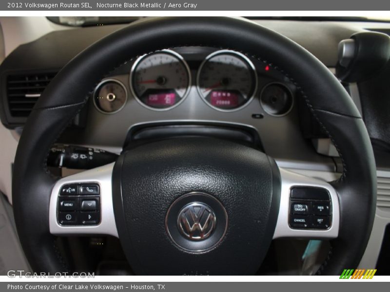 Nocturne Black Metallic / Aero Gray 2012 Volkswagen Routan SEL