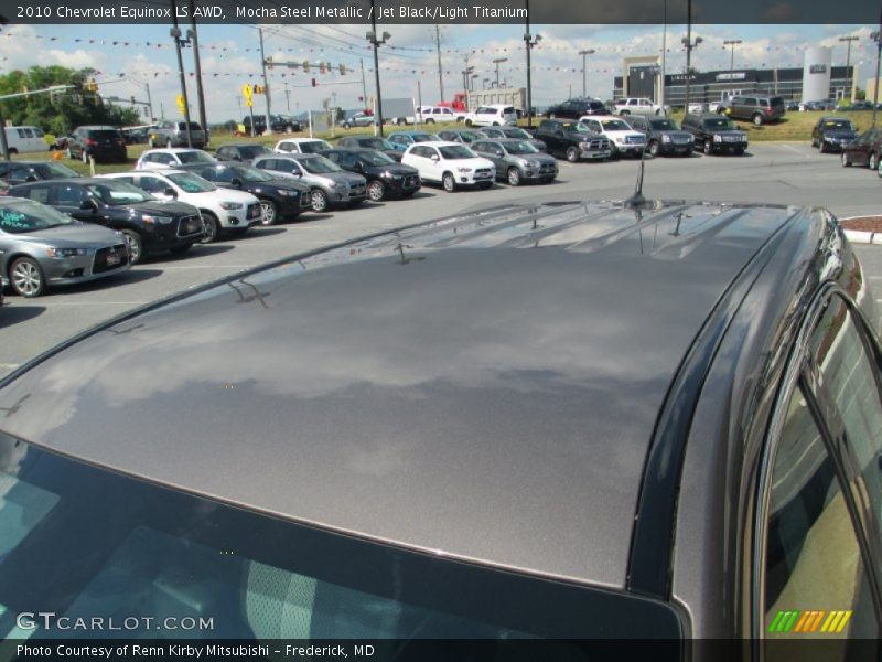 Mocha Steel Metallic / Jet Black/Light Titanium 2010 Chevrolet Equinox LS AWD