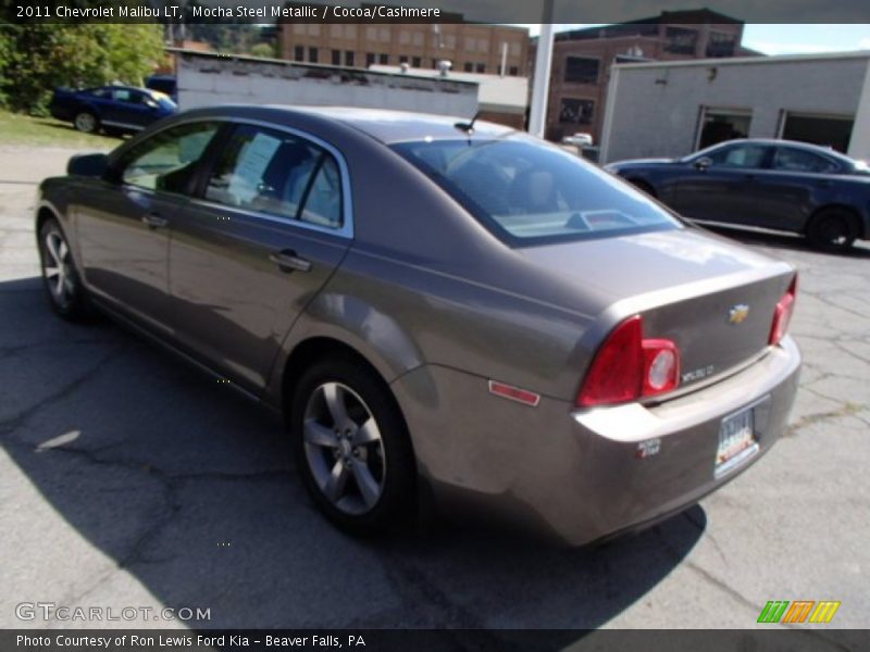Mocha Steel Metallic / Cocoa/Cashmere 2011 Chevrolet Malibu LT