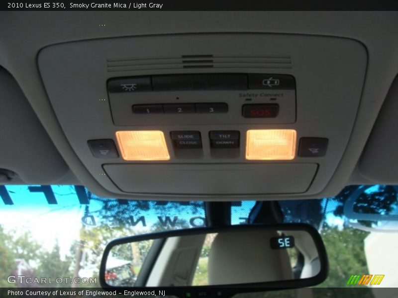 Smoky Granite Mica / Light Gray 2010 Lexus ES 350