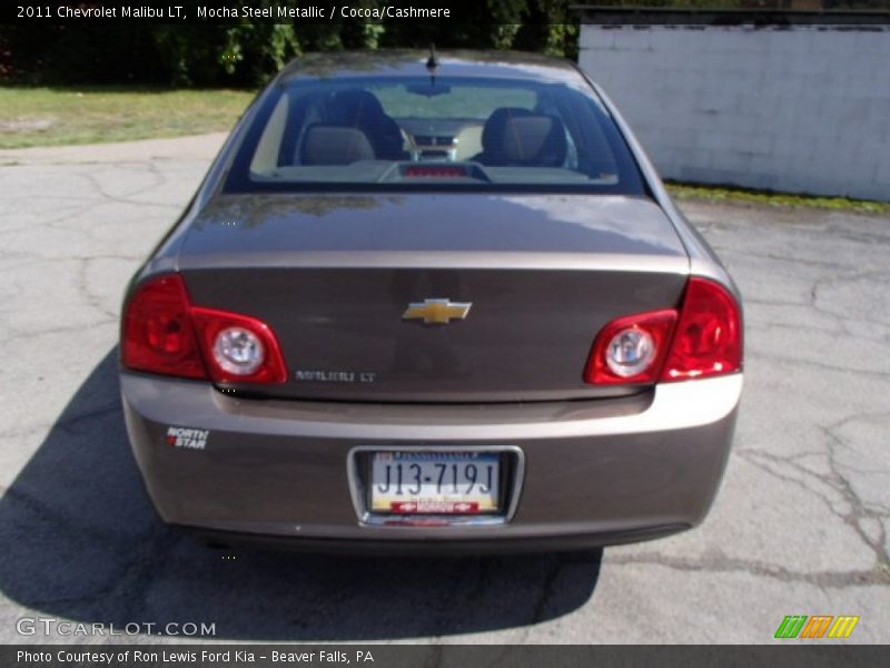 Mocha Steel Metallic / Cocoa/Cashmere 2011 Chevrolet Malibu LT