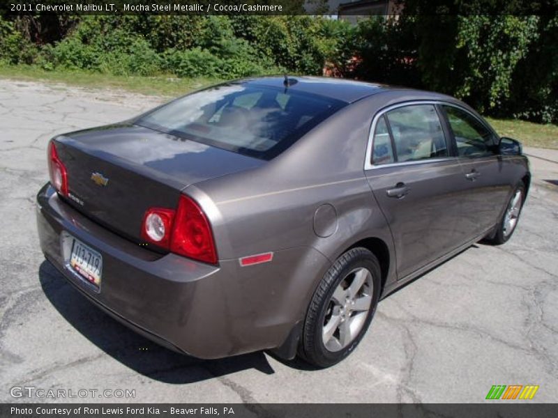 Mocha Steel Metallic / Cocoa/Cashmere 2011 Chevrolet Malibu LT
