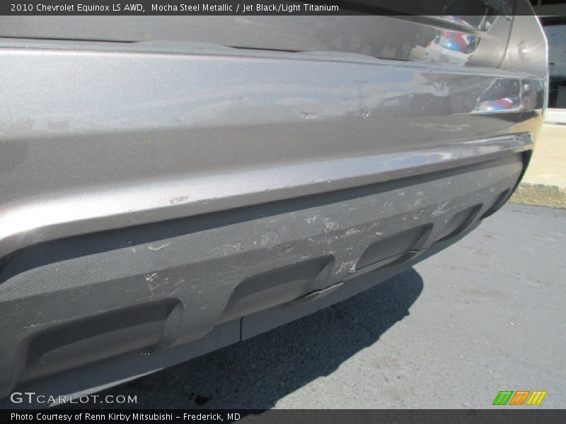 Mocha Steel Metallic / Jet Black/Light Titanium 2010 Chevrolet Equinox LS AWD