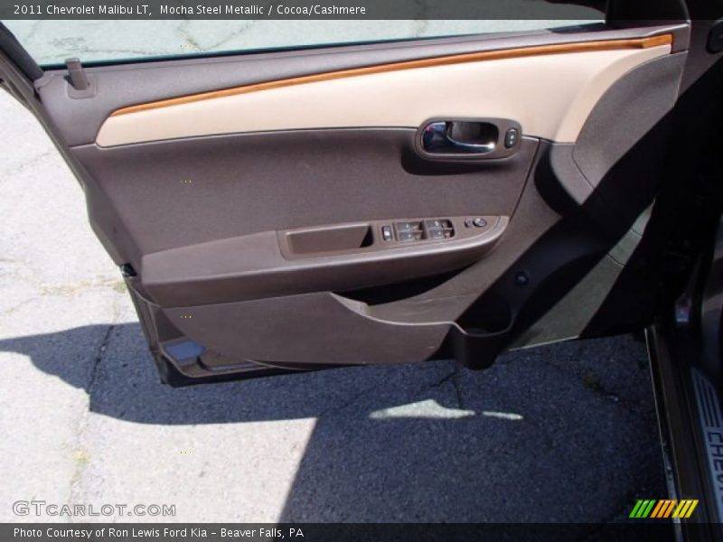 Mocha Steel Metallic / Cocoa/Cashmere 2011 Chevrolet Malibu LT