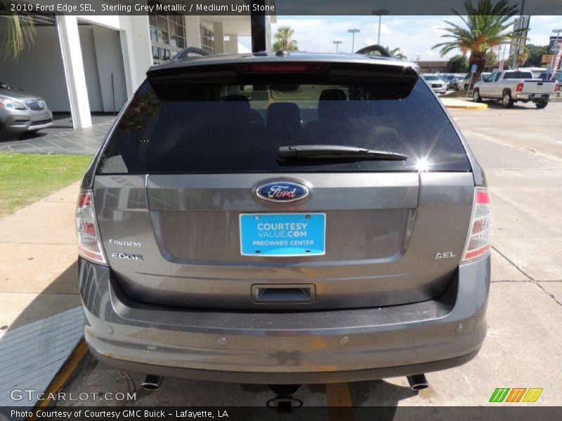 Sterling Grey Metallic / Medium Light Stone 2010 Ford Edge SEL