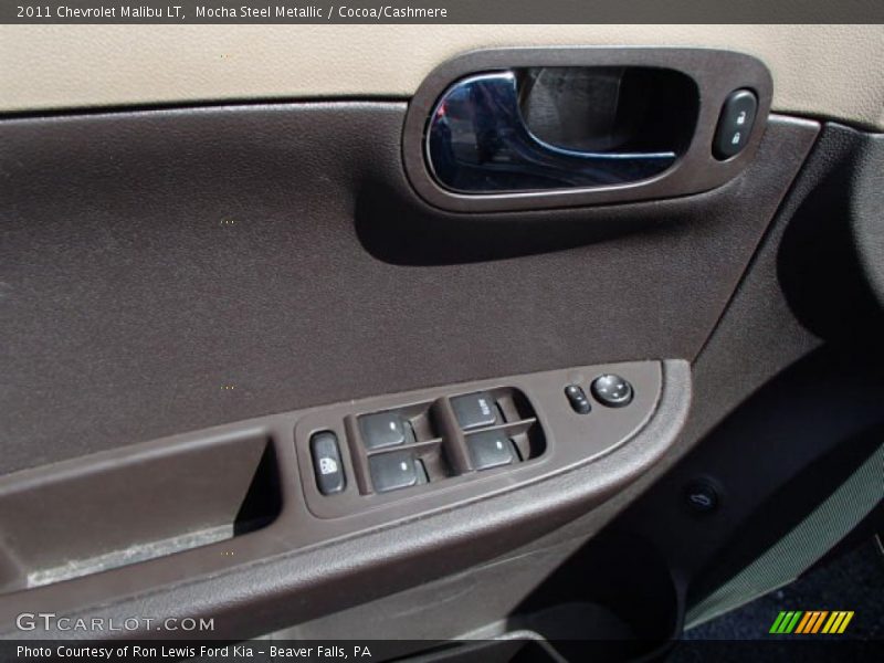 Mocha Steel Metallic / Cocoa/Cashmere 2011 Chevrolet Malibu LT