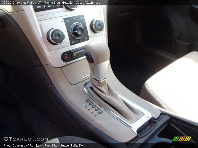 Mocha Steel Metallic / Cocoa/Cashmere 2011 Chevrolet Malibu LT