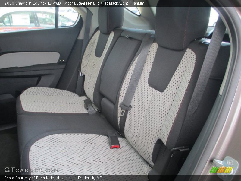 Mocha Steel Metallic / Jet Black/Light Titanium 2010 Chevrolet Equinox LS AWD