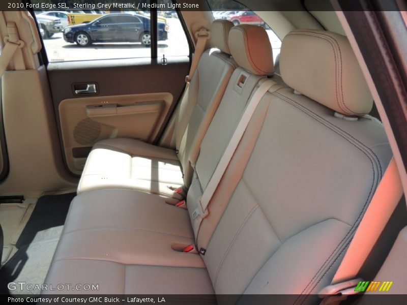 Sterling Grey Metallic / Medium Light Stone 2010 Ford Edge SEL