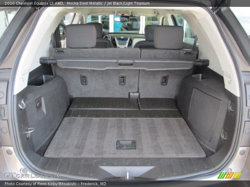 Mocha Steel Metallic / Jet Black/Light Titanium 2010 Chevrolet Equinox LS AWD