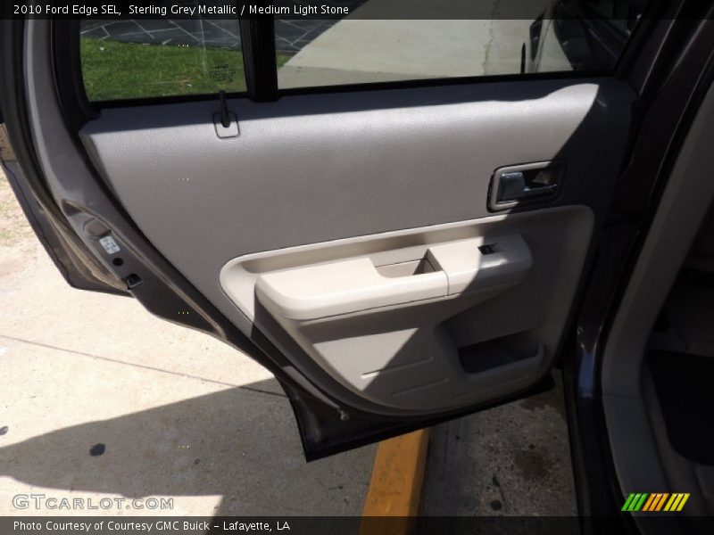Sterling Grey Metallic / Medium Light Stone 2010 Ford Edge SEL