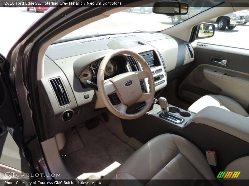 Sterling Grey Metallic / Medium Light Stone 2010 Ford Edge SEL