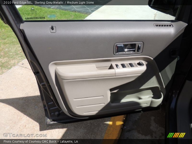 Sterling Grey Metallic / Medium Light Stone 2010 Ford Edge SEL