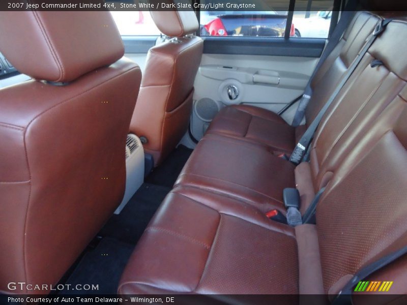 Stone White / Dark Slate Gray/Light Graystone 2007 Jeep Commander Limited 4x4