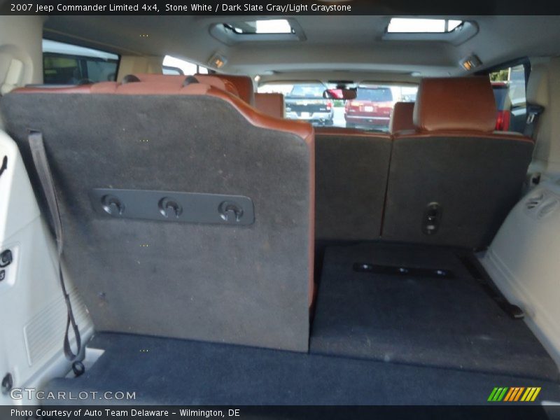 Stone White / Dark Slate Gray/Light Graystone 2007 Jeep Commander Limited 4x4