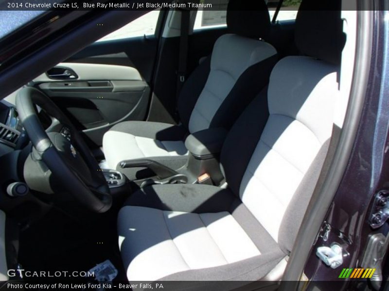 Blue Ray Metallic / Jet Black/Medium Titanium 2014 Chevrolet Cruze LS