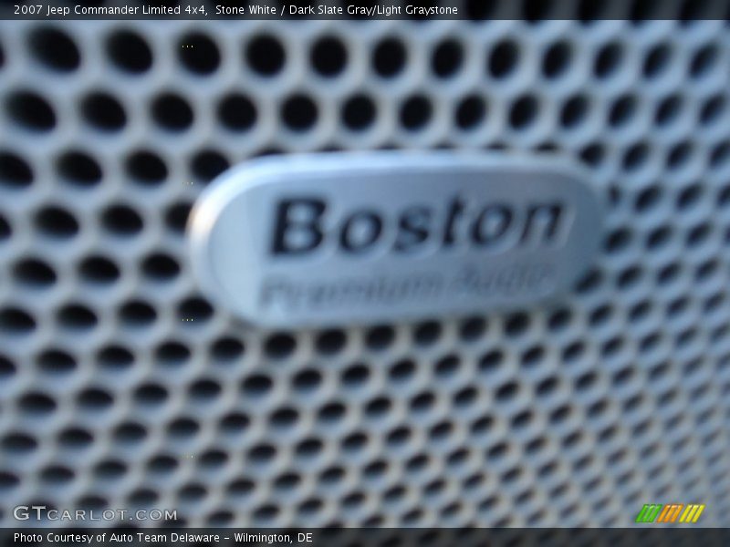 Stone White / Dark Slate Gray/Light Graystone 2007 Jeep Commander Limited 4x4