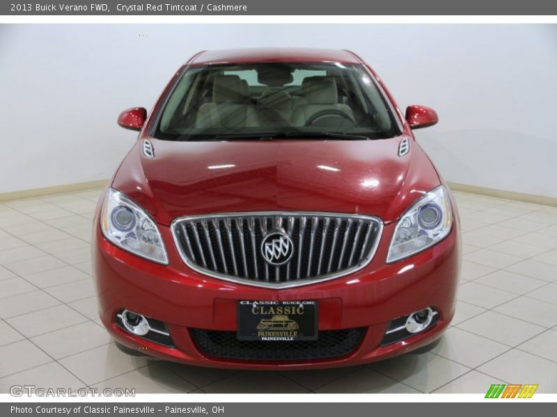 Crystal Red Tintcoat / Cashmere 2013 Buick Verano FWD