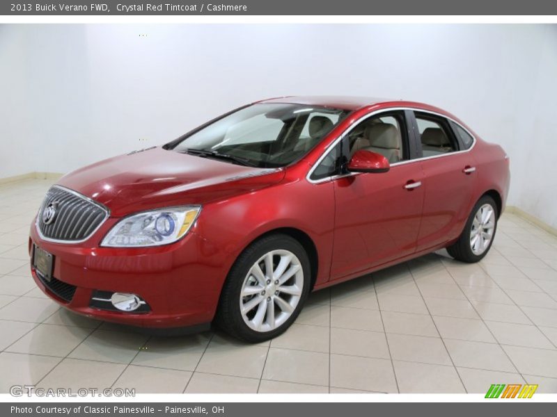 Crystal Red Tintcoat / Cashmere 2013 Buick Verano FWD